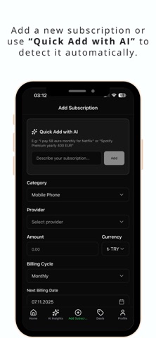 Abonman - Subscription Manager Screenshot 4 of 7