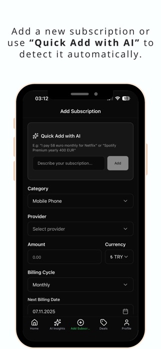 Abonman - Subscription Manager Screenshot 4 of 7