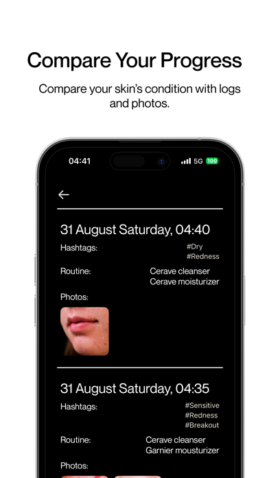 Skin Diary: Track & Glow screenshot 3