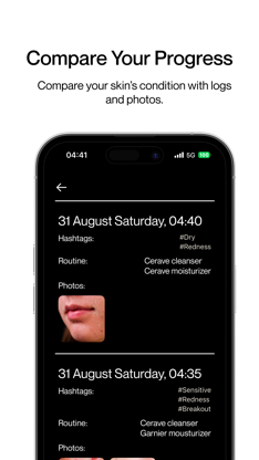 Skin Diary: Track & Glow screenshot 3