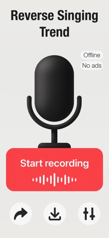 Reverse Audio - Reverse Play Screenshot 1 of 5