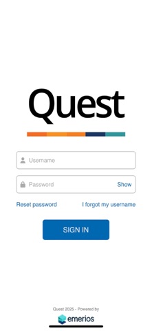 Quest VV iPhone screenshot