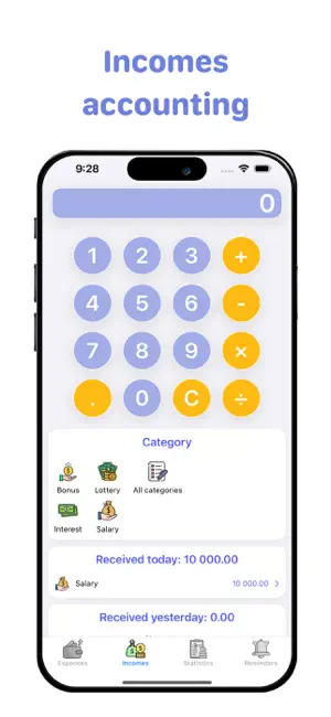 Expentro:budget tracker screenshot 4