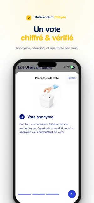 Référendum Citoyen iPhone screenshot 4