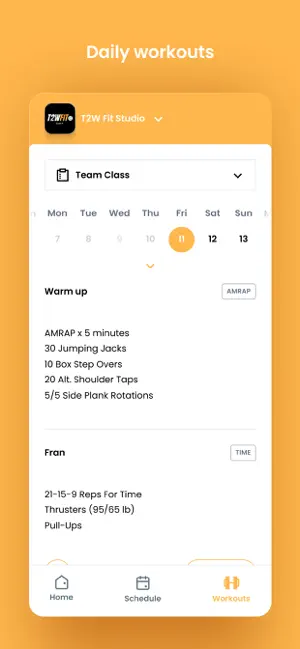 T2W Fit Studio screenshot 4