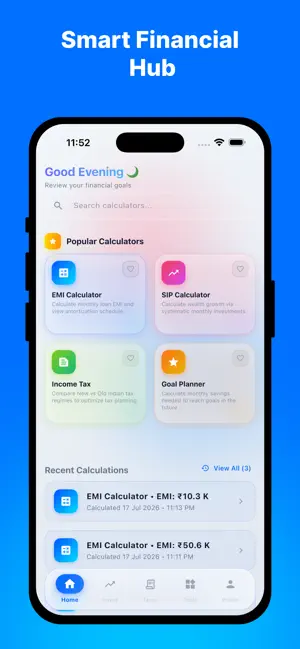 Flexi Loan EMI Calculator screenshot 1