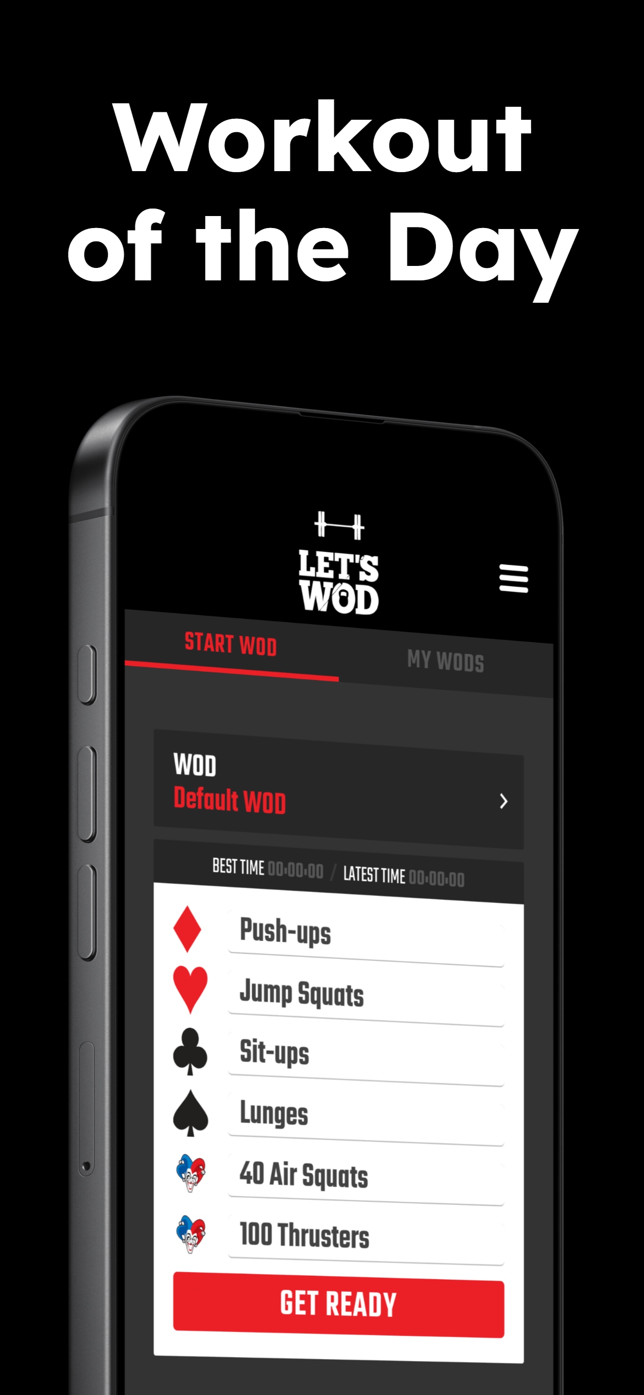 WOD Deck of Cards
