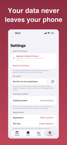 Maren: Period & Perimenopause Screenshot 8 of 10