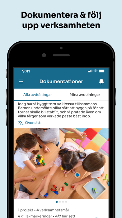 Förskoleappen Screenshot