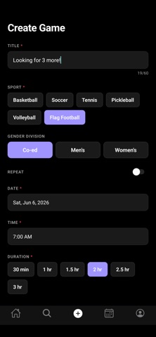 nextup-lfm: find pickup games Screenshot 4 of 6