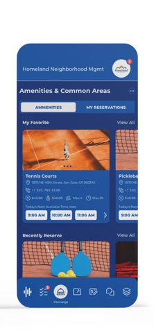 Homeland Neighborhood Mgmt iPhone screenshot