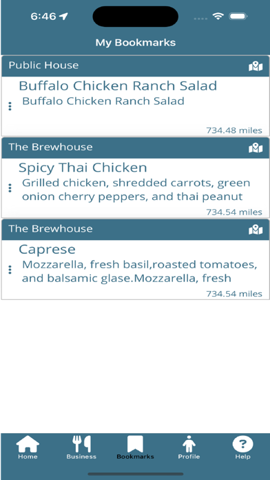 Master Of Menus app screenshot