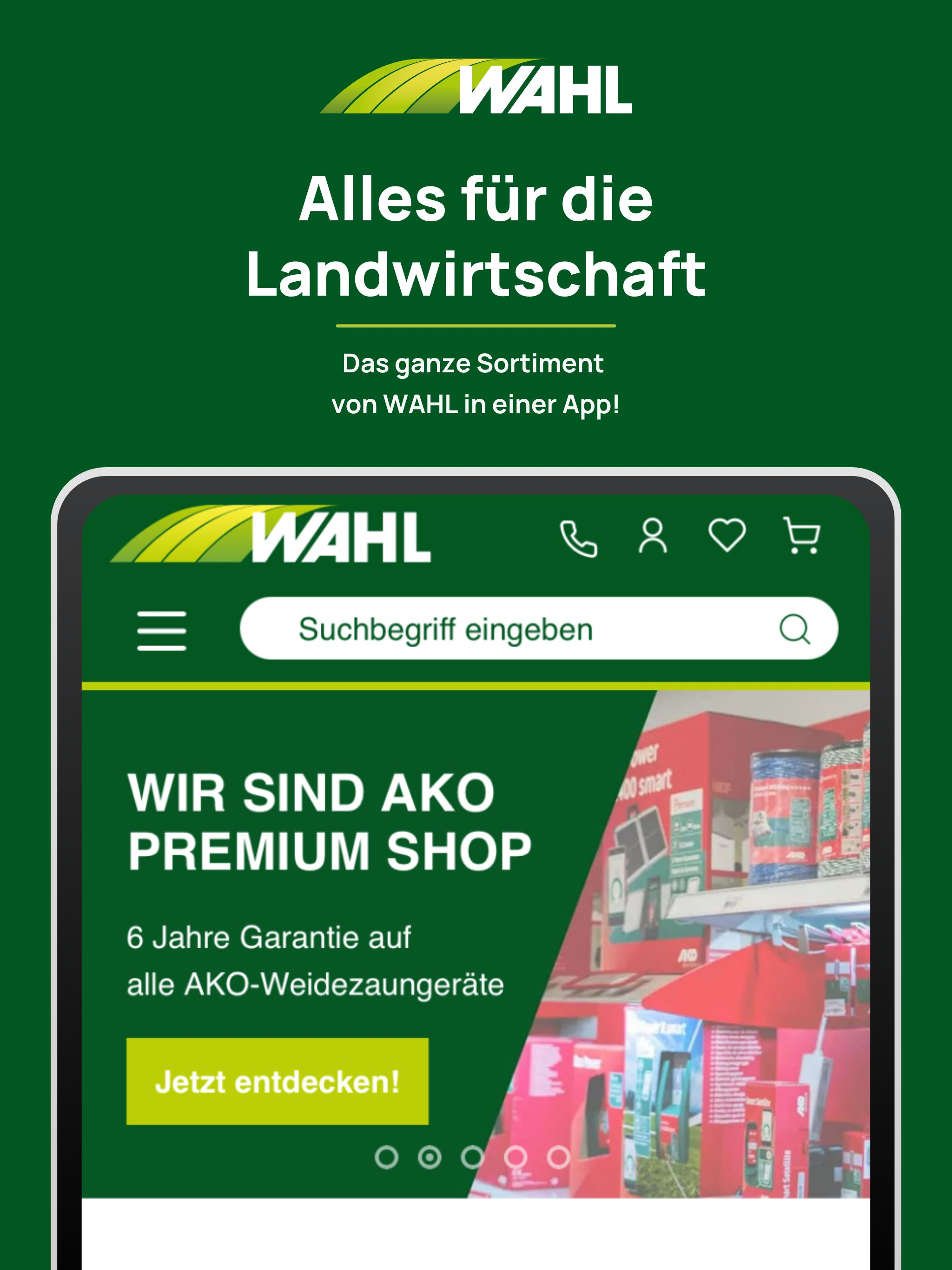 WAHL Agrar screenshot 4