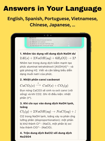 SnapX-Solve fast, learn deeper iPad screenshot
