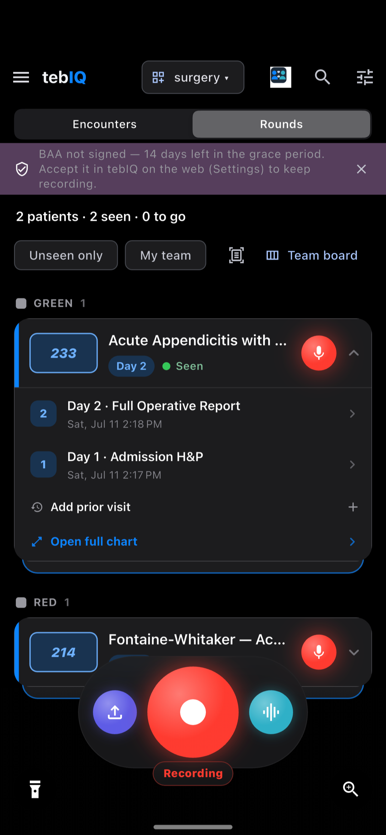 tebIQ — AI Medical Scribe screenshot 4