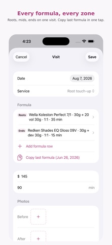 Color Formula Cards Screenshot 1 of 4