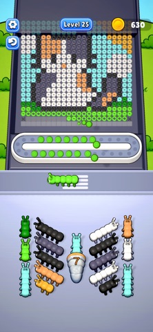Caterbus - Color Fill iPhone screenshot