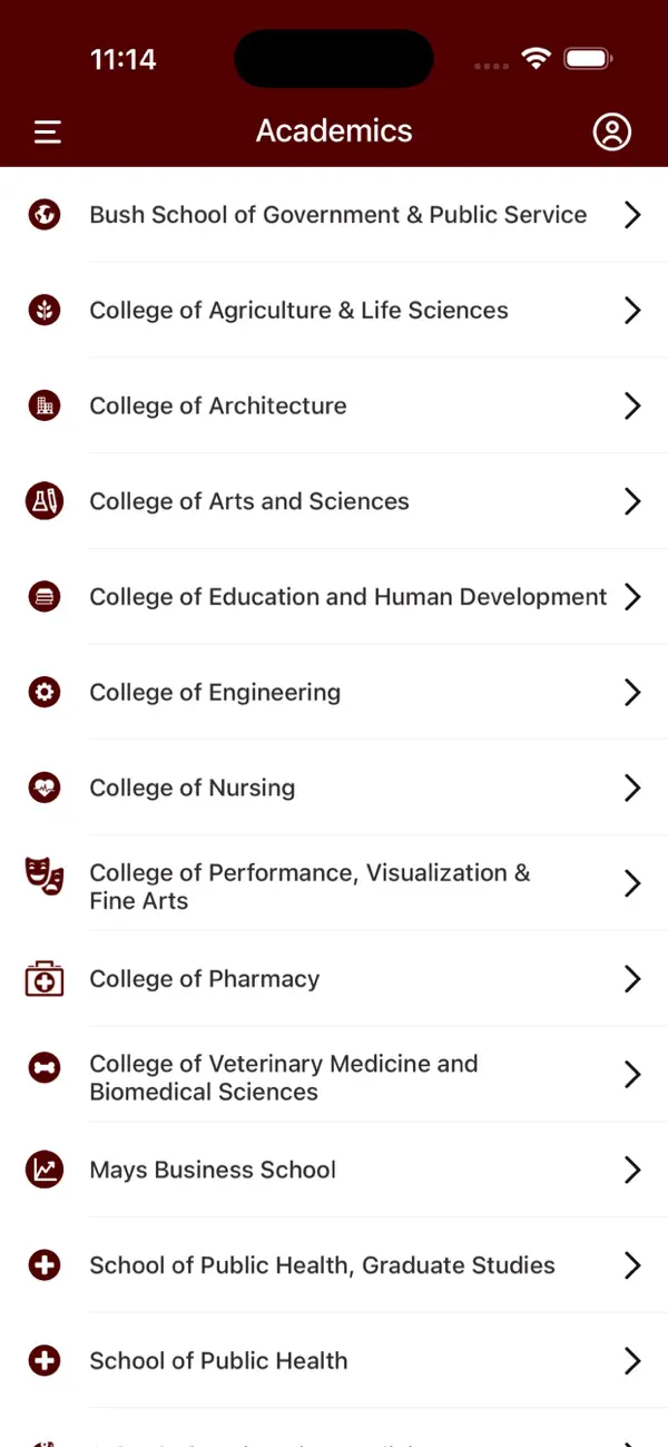 Screenshot #3 pour Texas A&M Admissions Guidebook