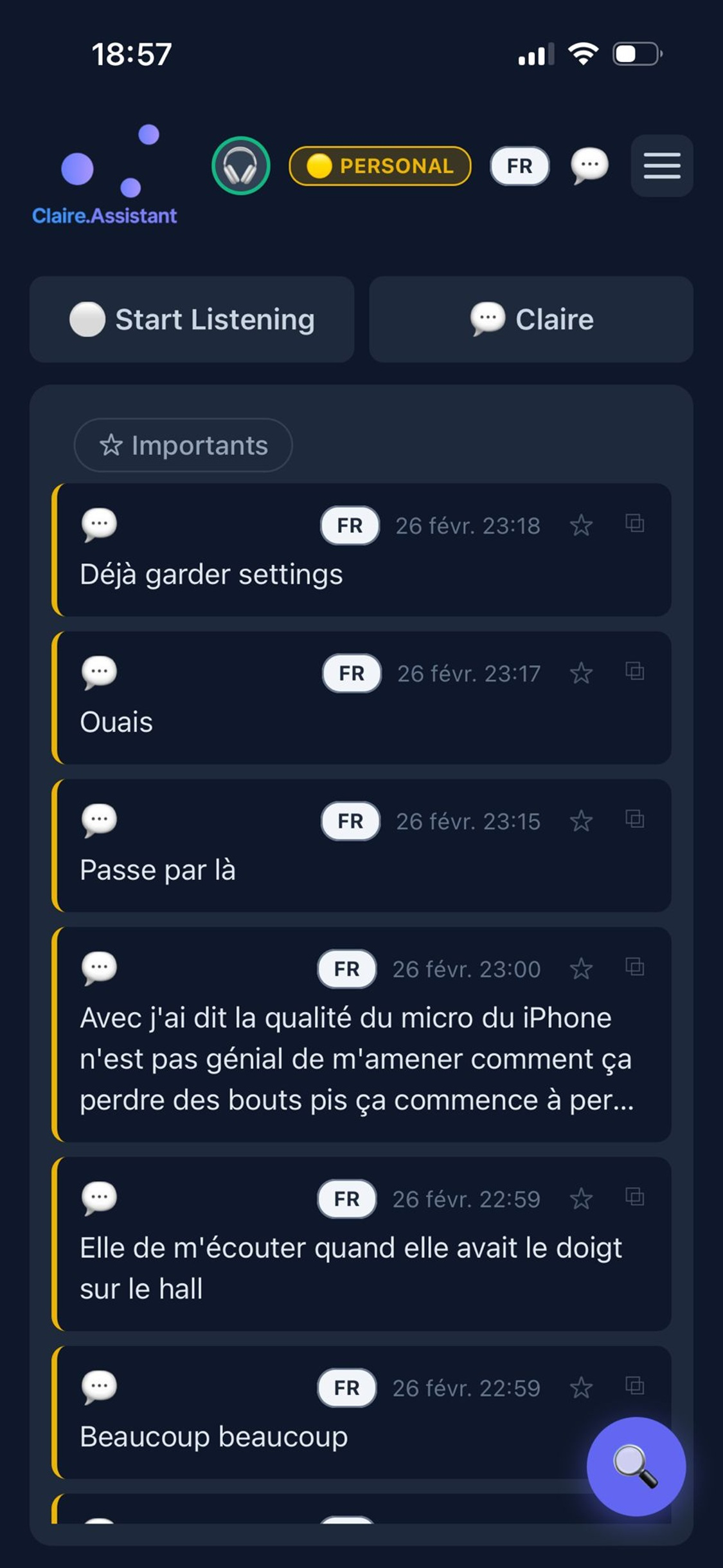 ClaireAssistant screenshot 3
