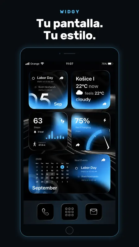 Widgy: Widgets a tu medida screenshot 1 of 10