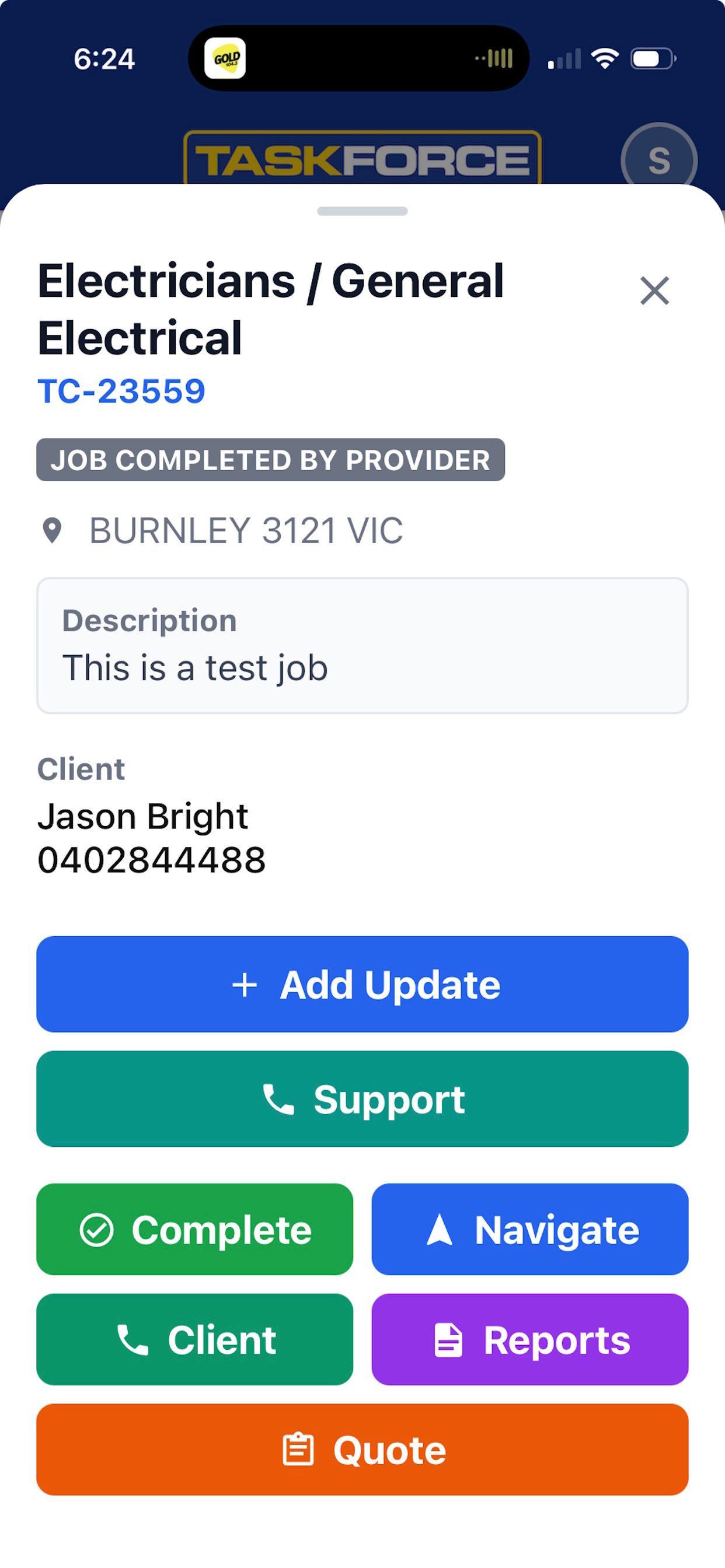 Taskforce Tradie App screenshot 7