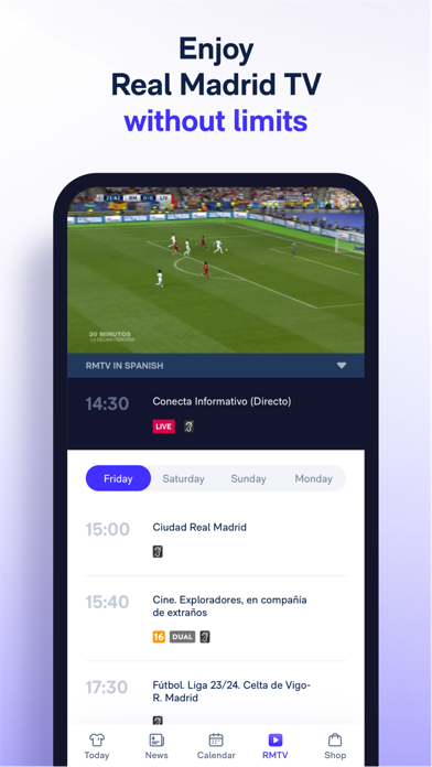 Real Madrid Screenshot