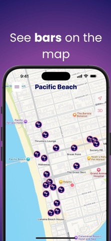BarBuddy - Bars in PB iPhone screenshot