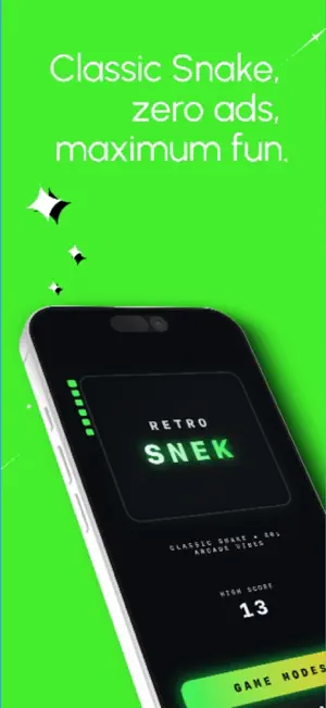 Retro Snek screenshot 1