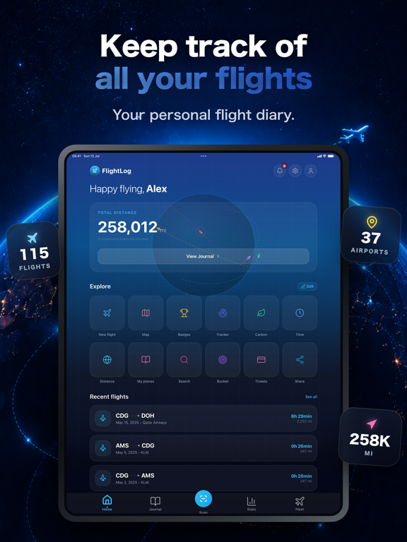 FlightLog - My Flight Diary