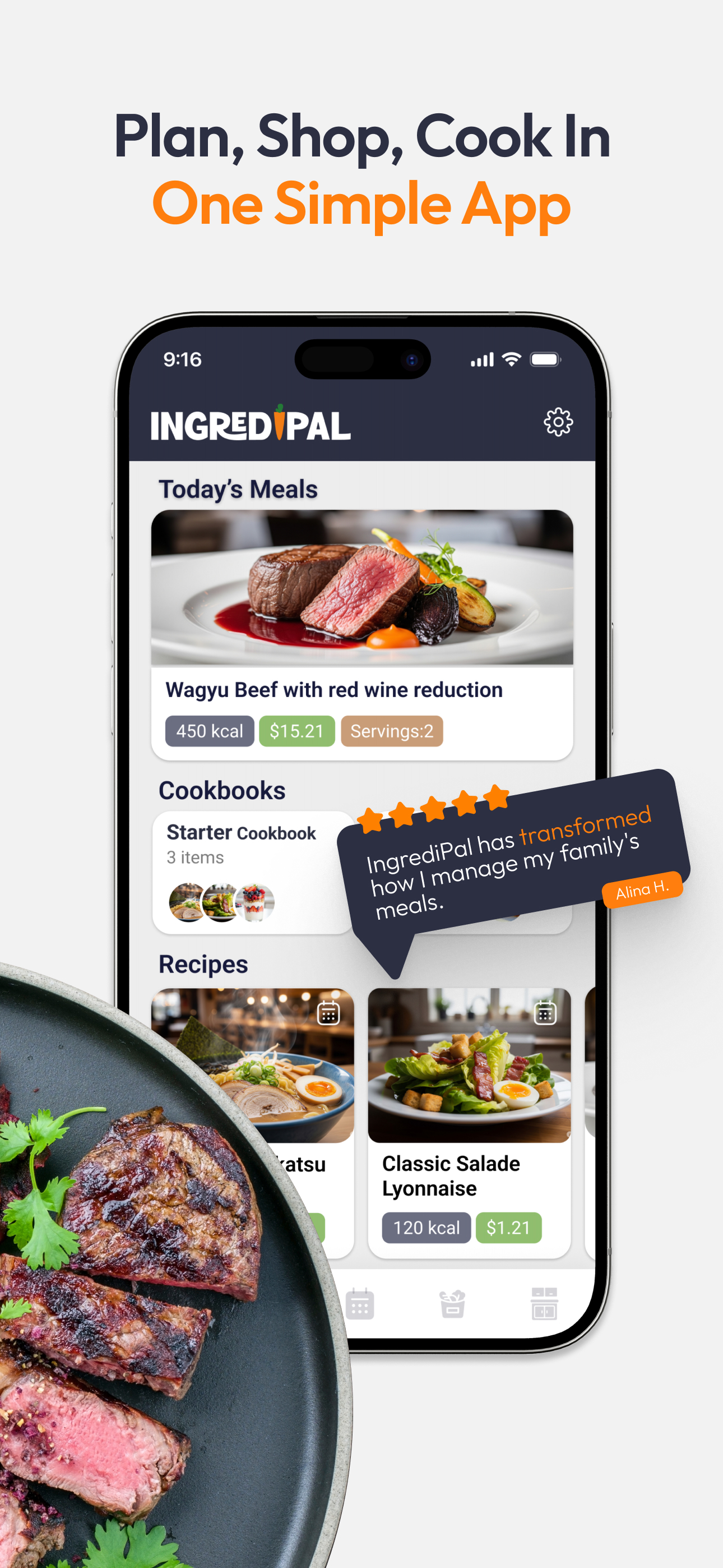 IngrediPal: Recipe & Meal Plan screenshot 3