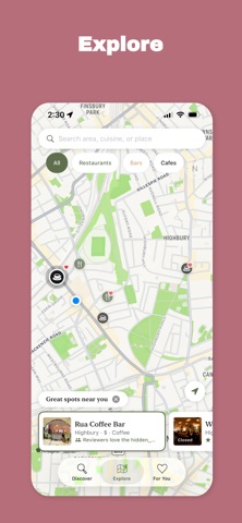 Cora Maps iPhone screenshot