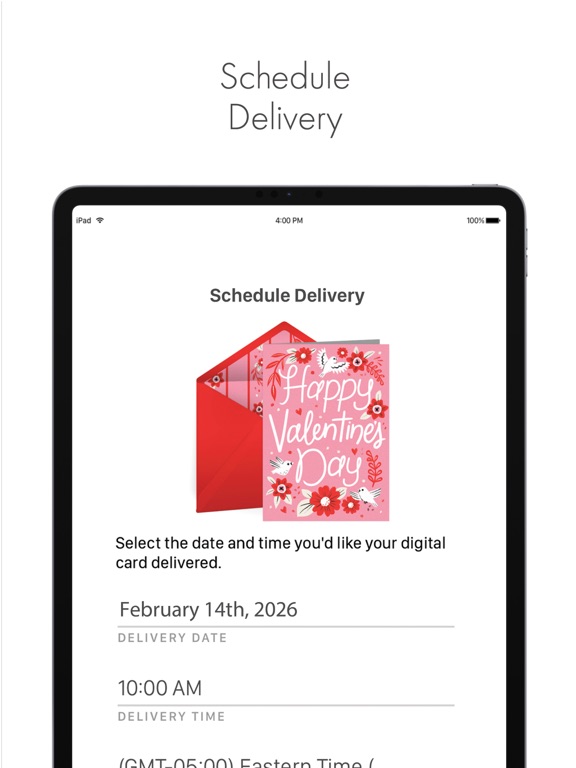 Punchbowl: Invitations & Cards iPad screenshot 8 - Lifestyle app