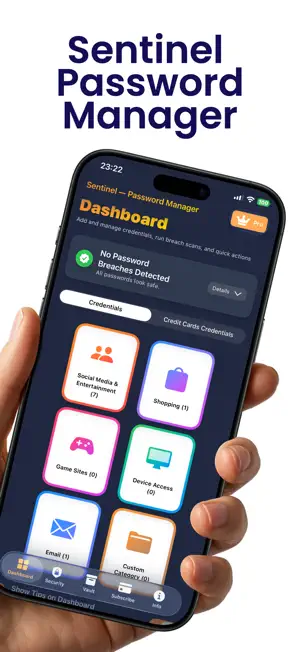 Sentinel — Password Manager screenshot 1