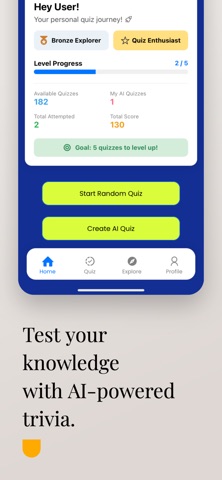 Trivia Quest AI: Brain Quiz screenshot