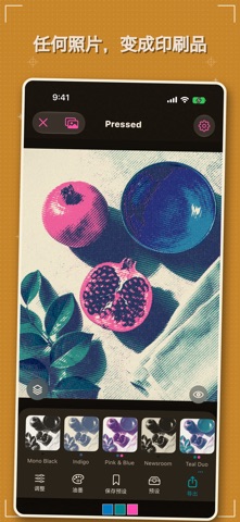 Pressed：孔版印刷半调版画 screenshot