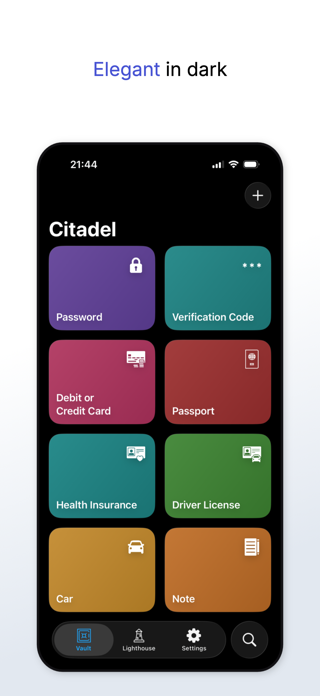 Citadel Password Manager Screenshot 8 of 8