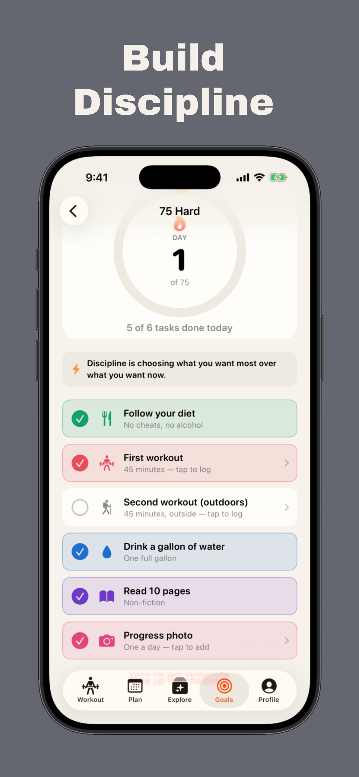 Motus: Workout Tracker screenshot 6