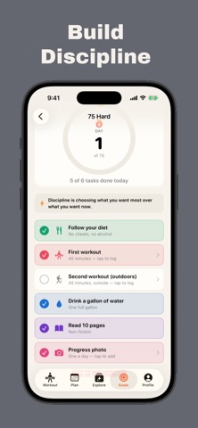 Motus: Workout Tracker Screenshot 6 of 8