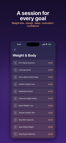 Weight-Loss Hypnosis app screenshot 3