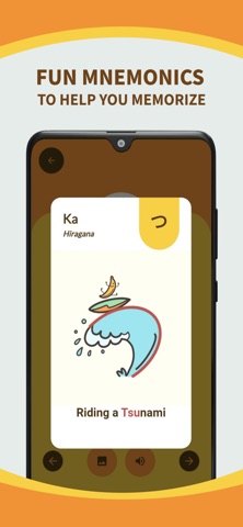 Kanana Learn Japanese Alphabet iPhone screenshot
