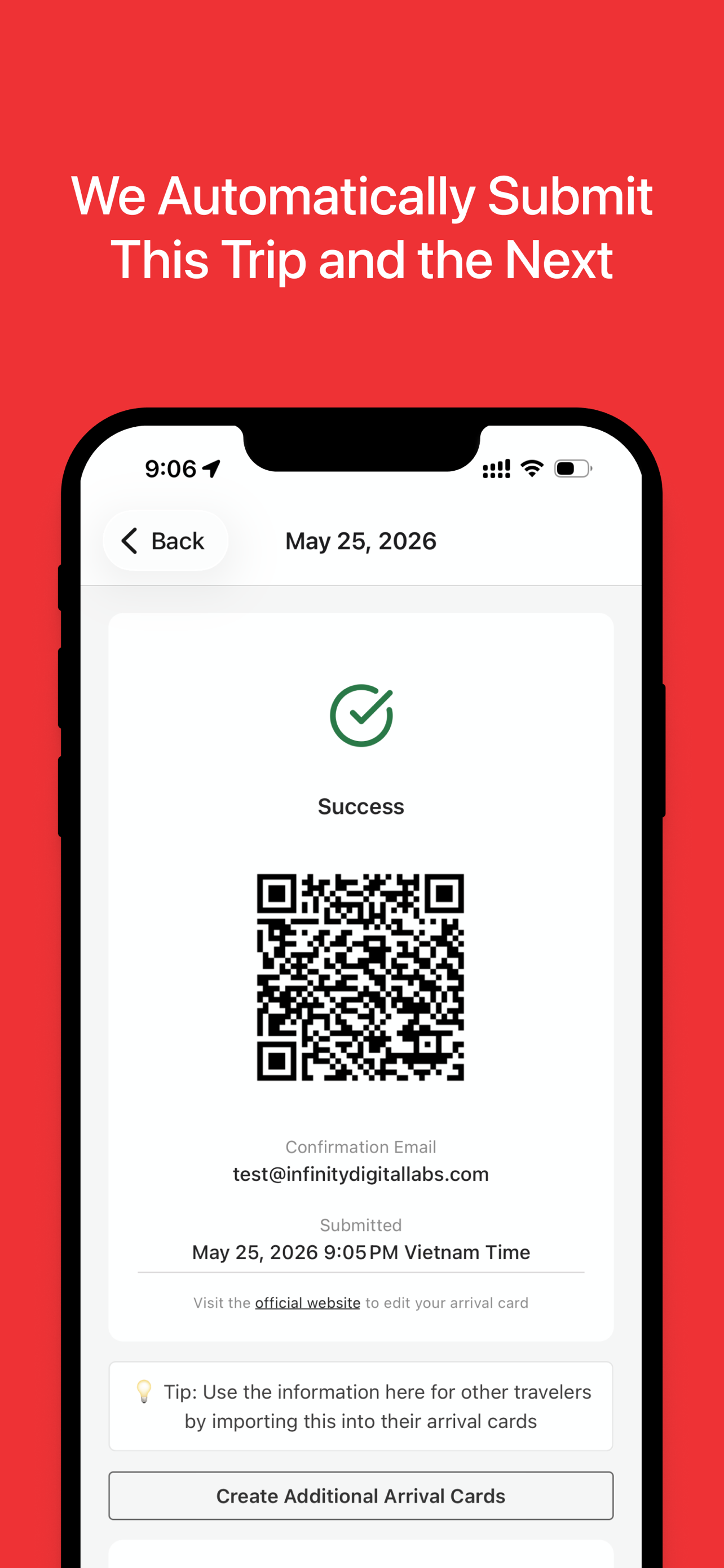 Vietnam Arrival Card Helper screenshot 5