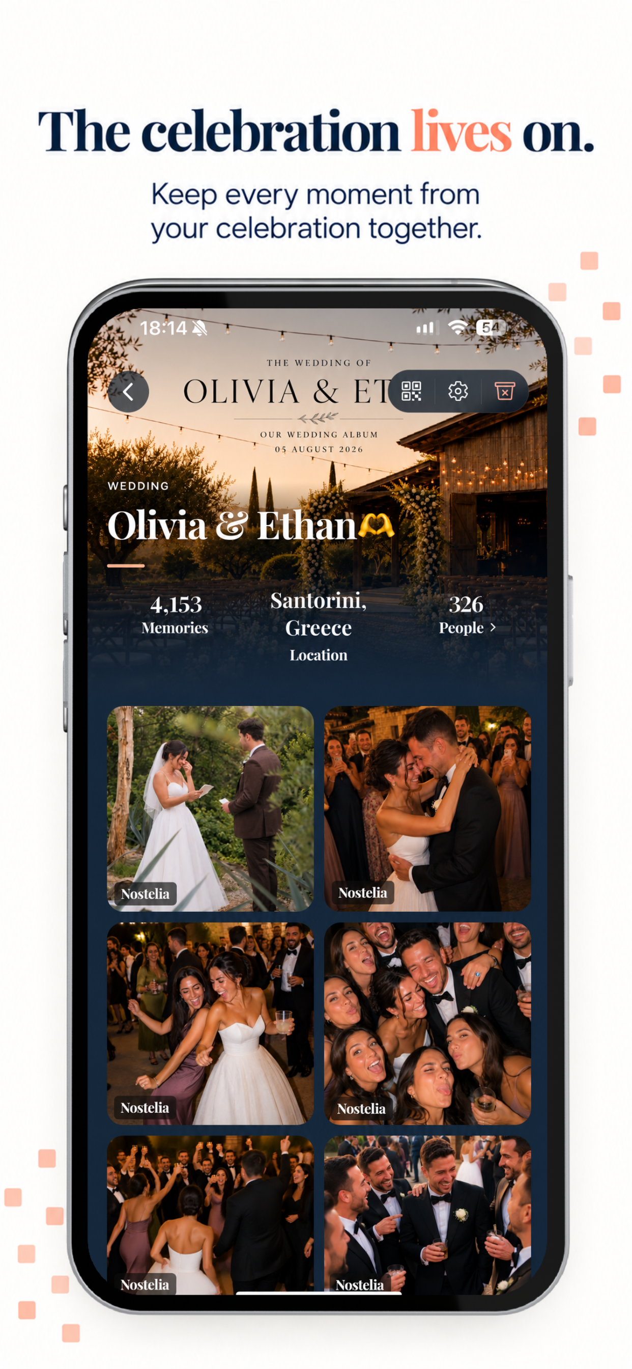 Nostelia - Shared Photo Albums screenshot 2