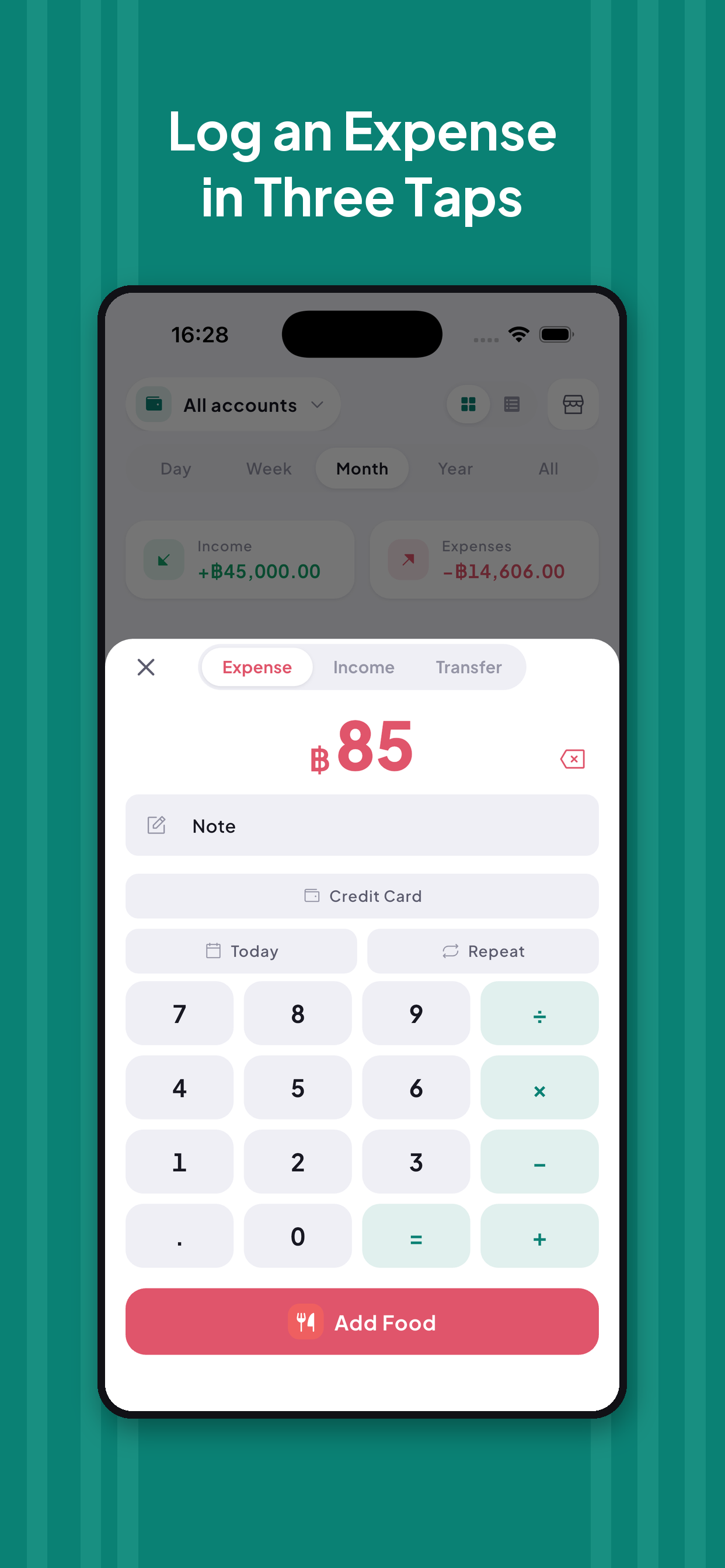 Tally: Money Expense & Budget