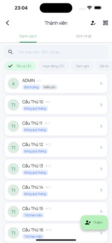 Bóng Đá Phủi VN iPhone screenshot 3