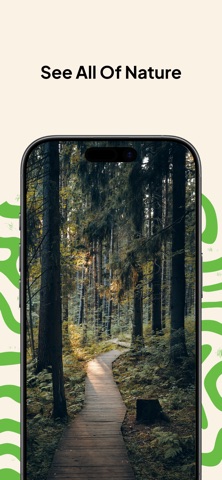 NatureApp iPhone screenshot