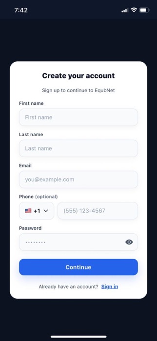EqubNet Screenshot 2 of 7