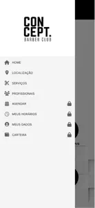 Concept Barber Club screenshot #2 for iPhone