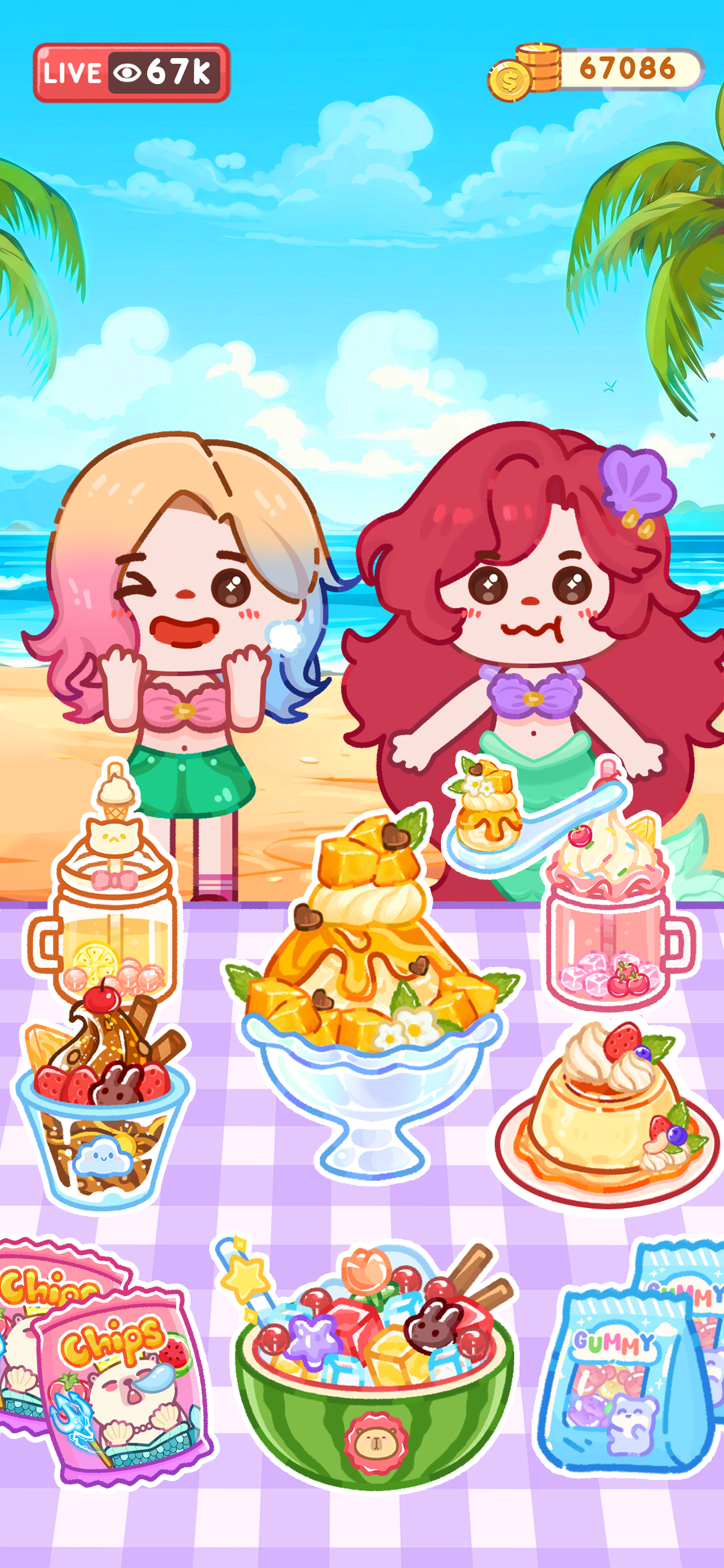 Mukbang ASMR Livestream Party