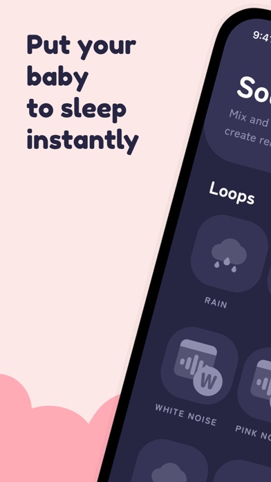 White Noise Baby: Sleep Sounds Screenshot