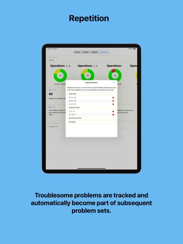 Flash Cards: Math Facts iPad screenshot